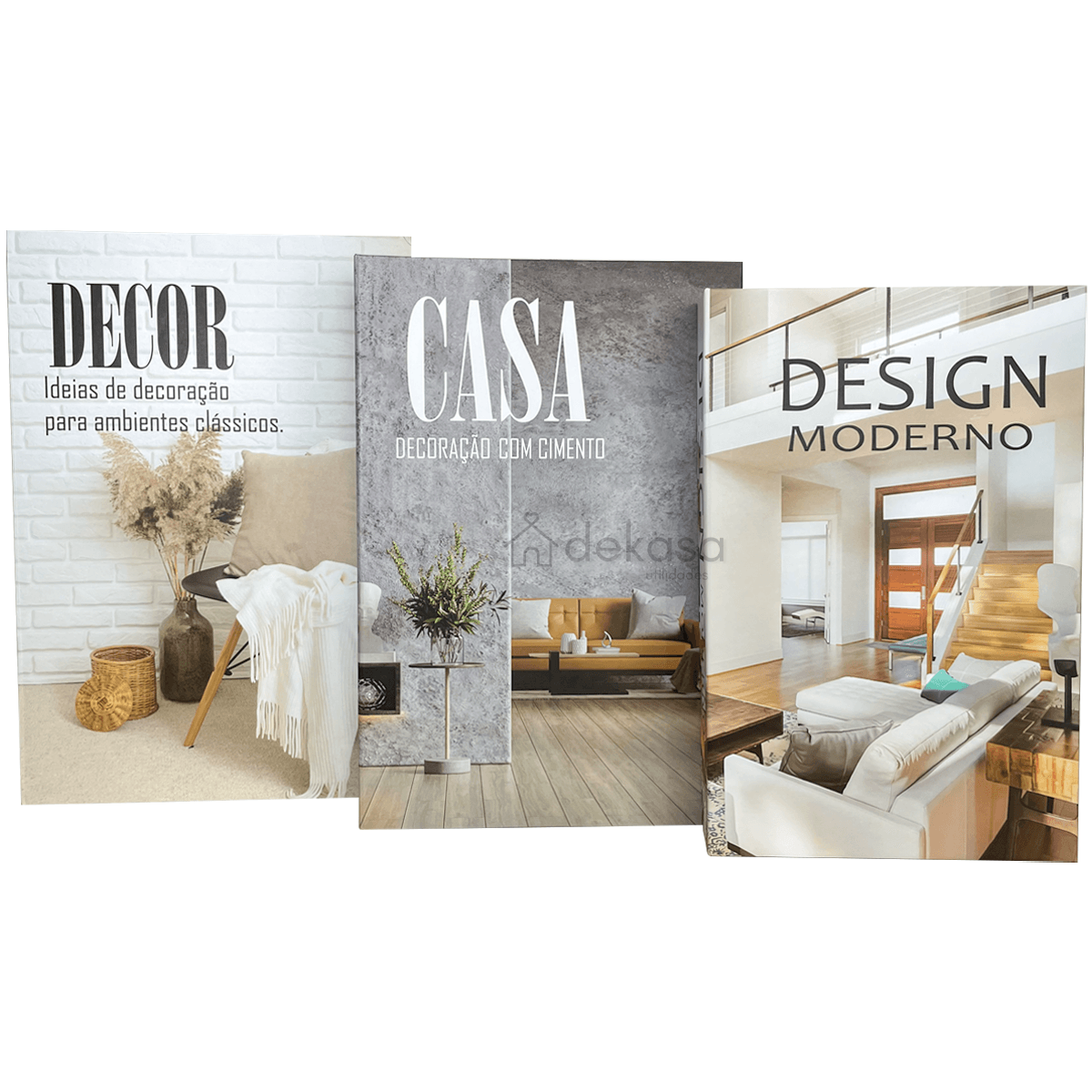 Livros Caixa Decorativo Grande Luxo - DECOR - Dekasa Utilidades