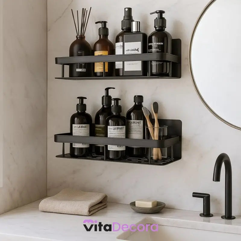 Kit Suporte Organizador em Alumínio + Adesivos ProFix - VitaAlu [FRETE GRÁTIS]