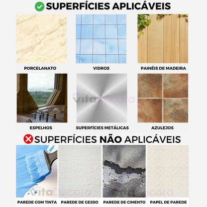 Porta-Toalhas Retrátil em Alumínio com Adesivos + 2un Porta Shampoo de BRINDE!