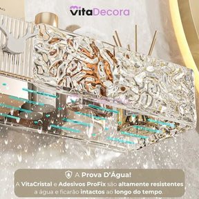Kit Suporte Organizador Porta Shampoo + Kit Adesivos ProFix [FRETE GRÁTIS]