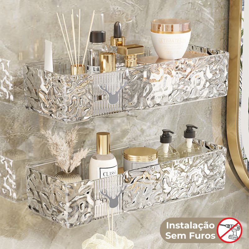 Kit Suporte Organizador em Acrílico + Adesivos ProFix de BRINDE! [FRETE GRÁTIS]