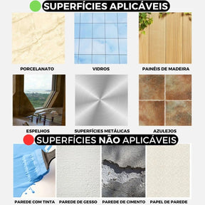 Porta-Toalhas Grande Retrátil Instalação com Adesivos ProFix™ - Até 5 Toalhas