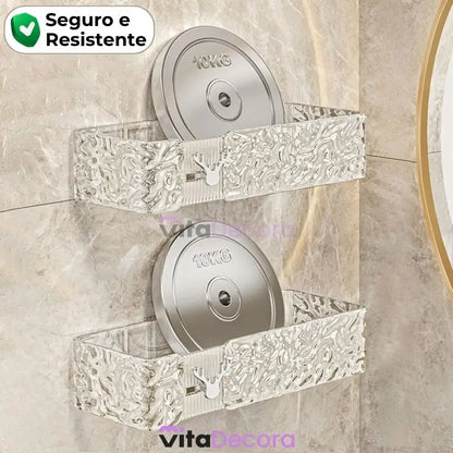 Kit Suporte Organizador em Acrílico + Adesivos ProFix de BRINDE! [FRETE GRÁTIS]