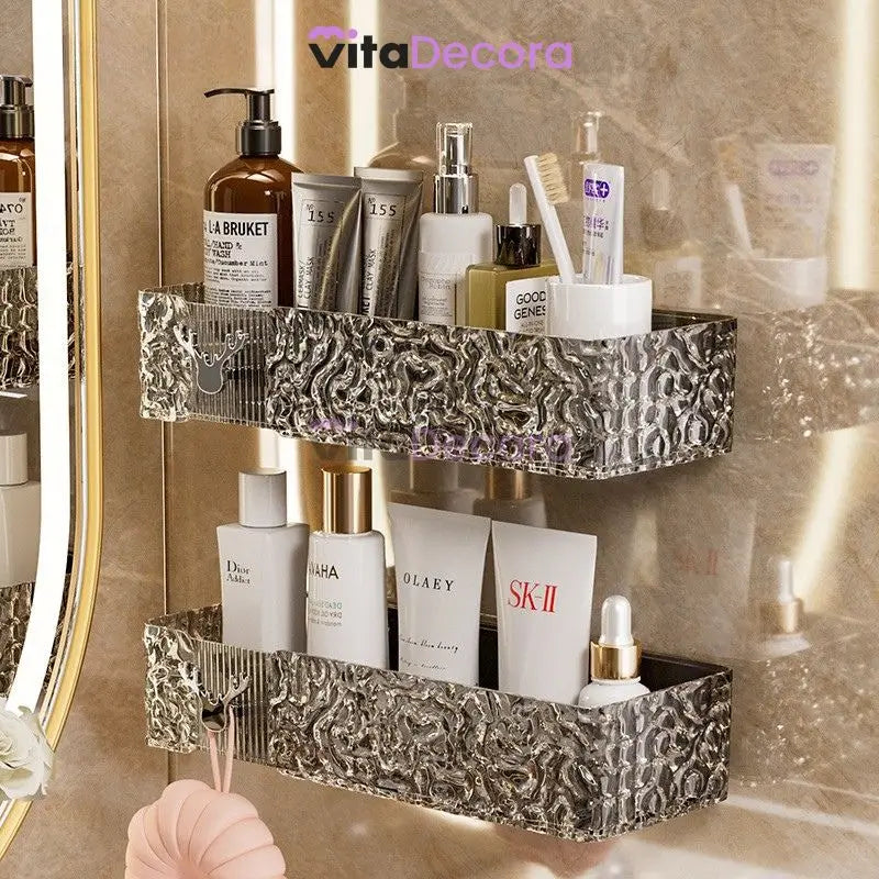 Kit Suporte Organizador Porta Shampoo + Kit Adesivos ProFix [FRETE GRÁTIS]
