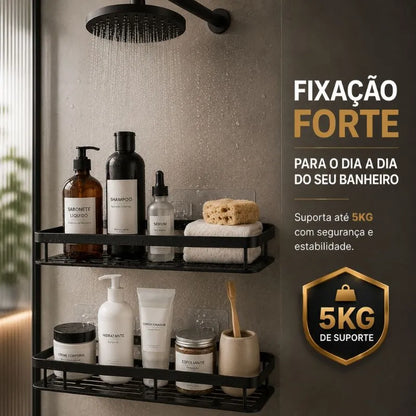 Kit Suporte Organizador em Alumínio + Adesivos ProFix - VitaAlu
