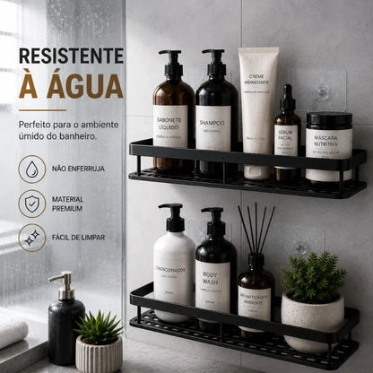 Kit Suporte Organizador em Alumínio + Adesivos ProFix - VitaAlu
