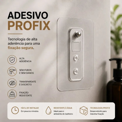 Kit Suporte Organizador em Alumínio + Adesivos ProFix - VitaAlu