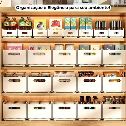 ModuVita - Organizador Modular Empilhável Expansível (28 a 48cm)