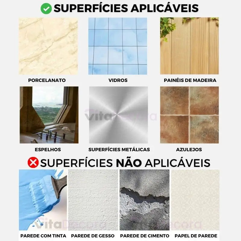 VitaAlu - Suporte Organizador Alumínio + Adesivos ProFix™ de Brinde! [FRETE GRÁTIS]