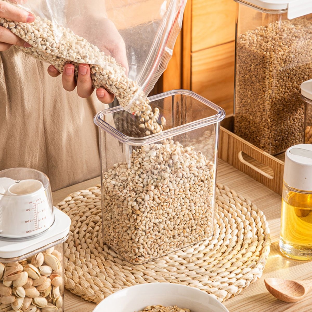 Condex 2,5L - Pote Hermético Porta Condimentos com Vedação Silicone