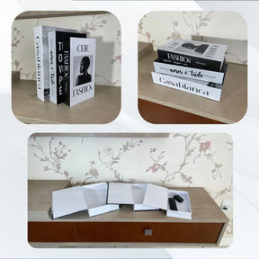 Livros Decorativos Organizadores - Conjunto com 3