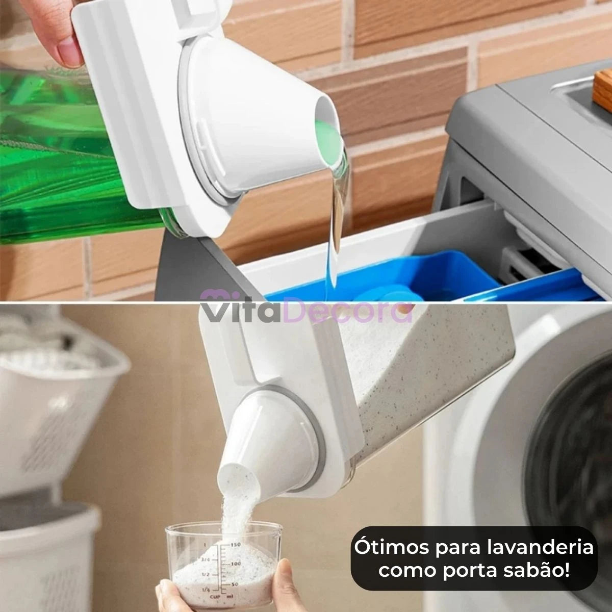 Condex 2 Litros - Potes Herméticos Porta Condimentos com Vedação em Silicone