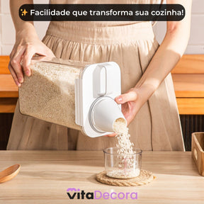 Condex 2 Litros - Potes Herméticos Porta Condimentos com Vedação em Silicone