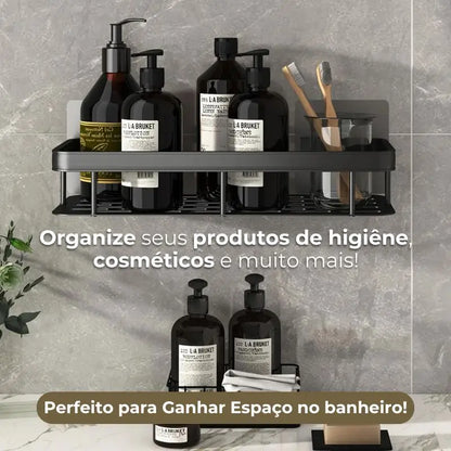 Kit Suporte Organizador em Alumínio + Adesivos ProFix - VitaAlu [FRETE GRÁTIS]