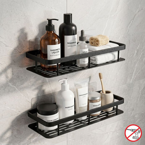 Kit Suporte Organizador em Alumínio + Adesivos ProFix - VitaAlu