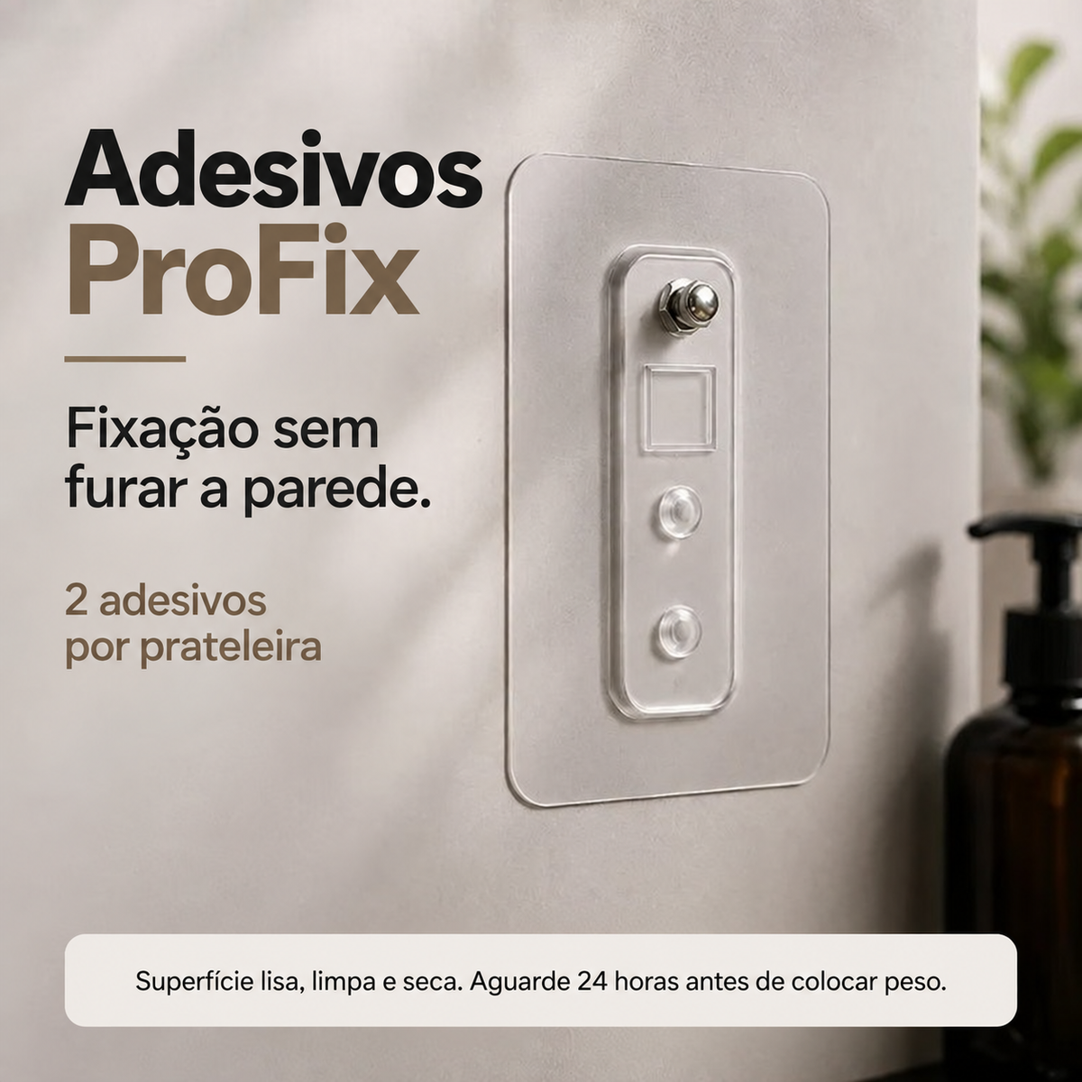 Detalhe dos adesivos ProFix