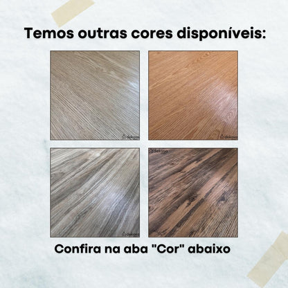 Piso Vinílico Autocolante Pvc Revestimento Adesivo Madeira 1un - Dekasa Utilidades