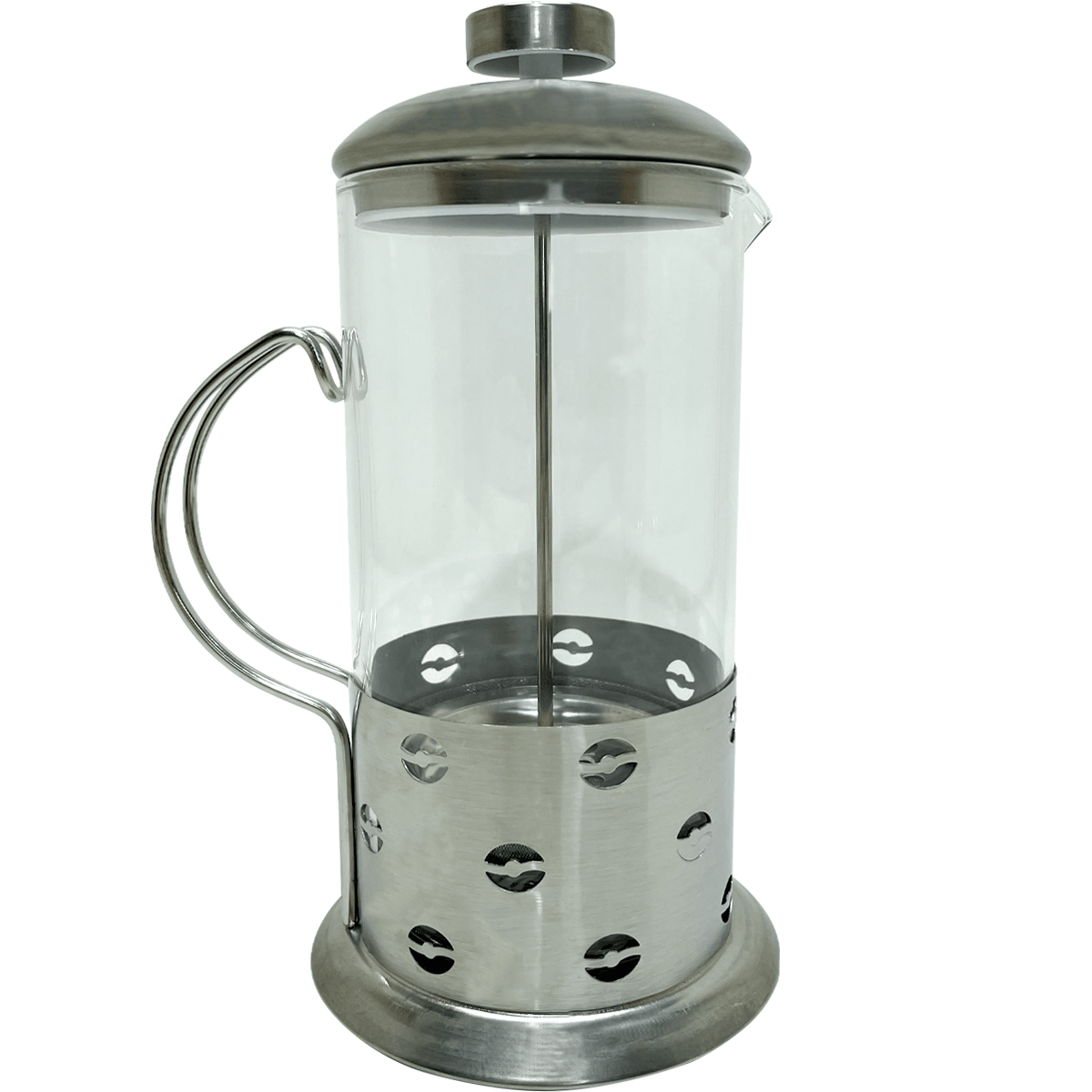 Cafeteira Prensa Francesa 600ml Aço Inox Grãos - Dekasa Utilidades