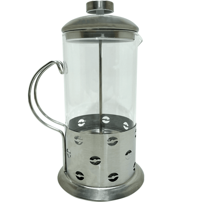 Cafeteira Prensa Francesa 600ml Aço Inox Grãos - Dekasa Utilidades