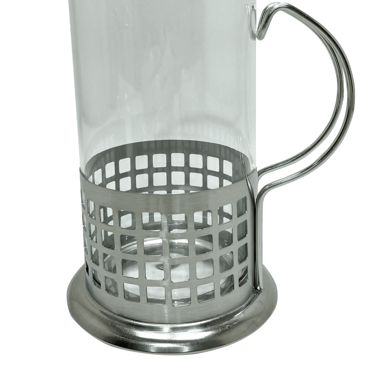 Cafeteira Prensa Francesa 600ml Aço Inox Quadrados - Dekasa Utilidades