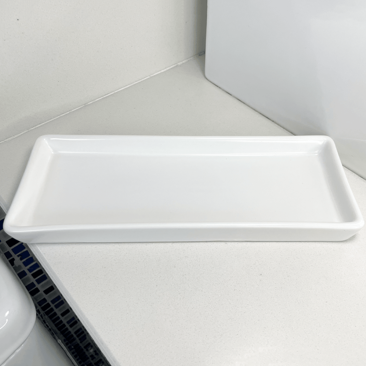 Kit Lavabo Saboneteira e Difusor 4 Peças Luxo - Dekasa Utilidades