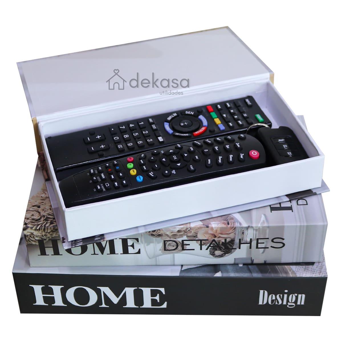 Kit Livros Caixas Decorativos Luxo - Home Design [Frete Grátis e Brinde] - Dekasa Utilidades
