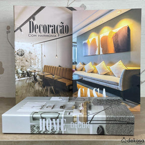 Livros Caixa Decorativo Grande Luxo - Decoração Harmonia - Dekasa Utilidades
