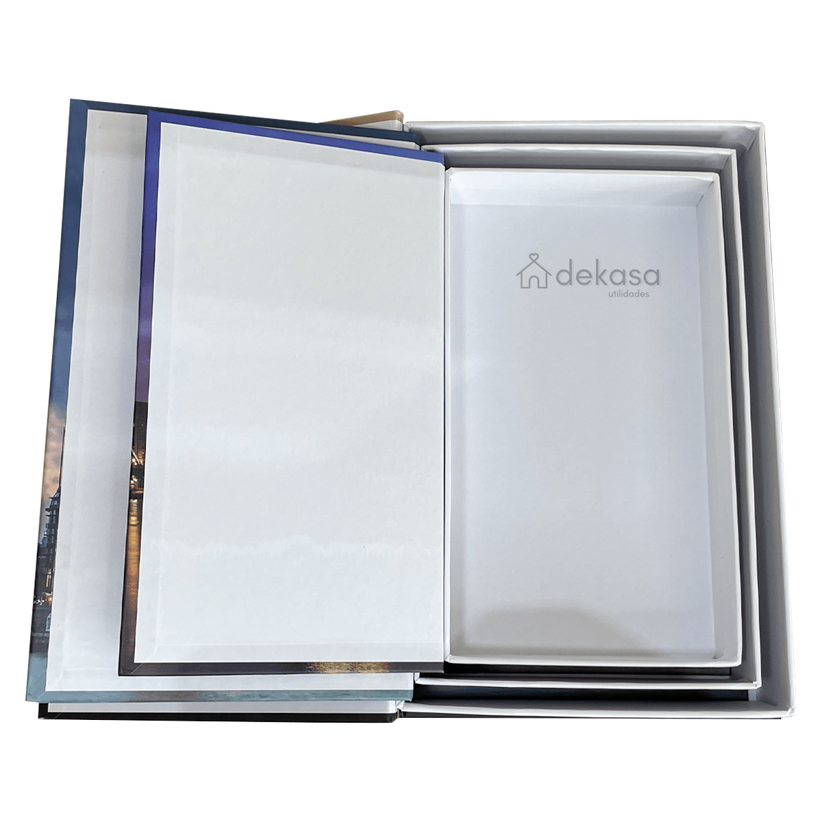 Livro Falso Decorativo Coleção Europa - Dekasa Utilidades