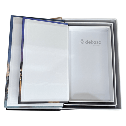 Livro Falso Decorativo Coleção Europa - Dekasa Utilidades