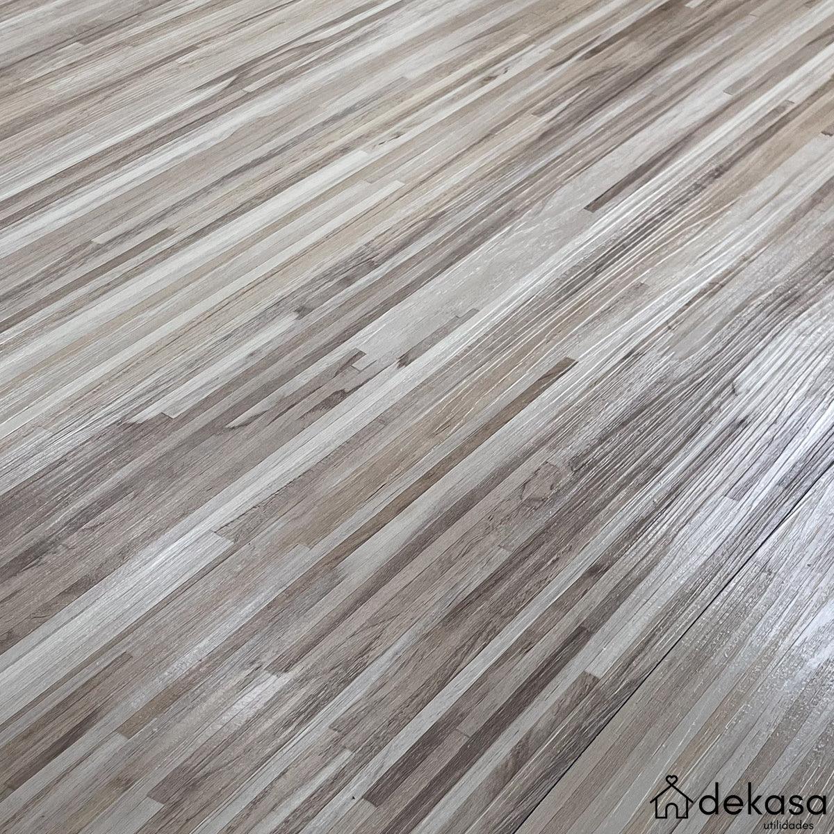 Piso Vinílico Autocolante Pvc Revestimento Adesivo Madeira 5m² - Dekasa Utilidades