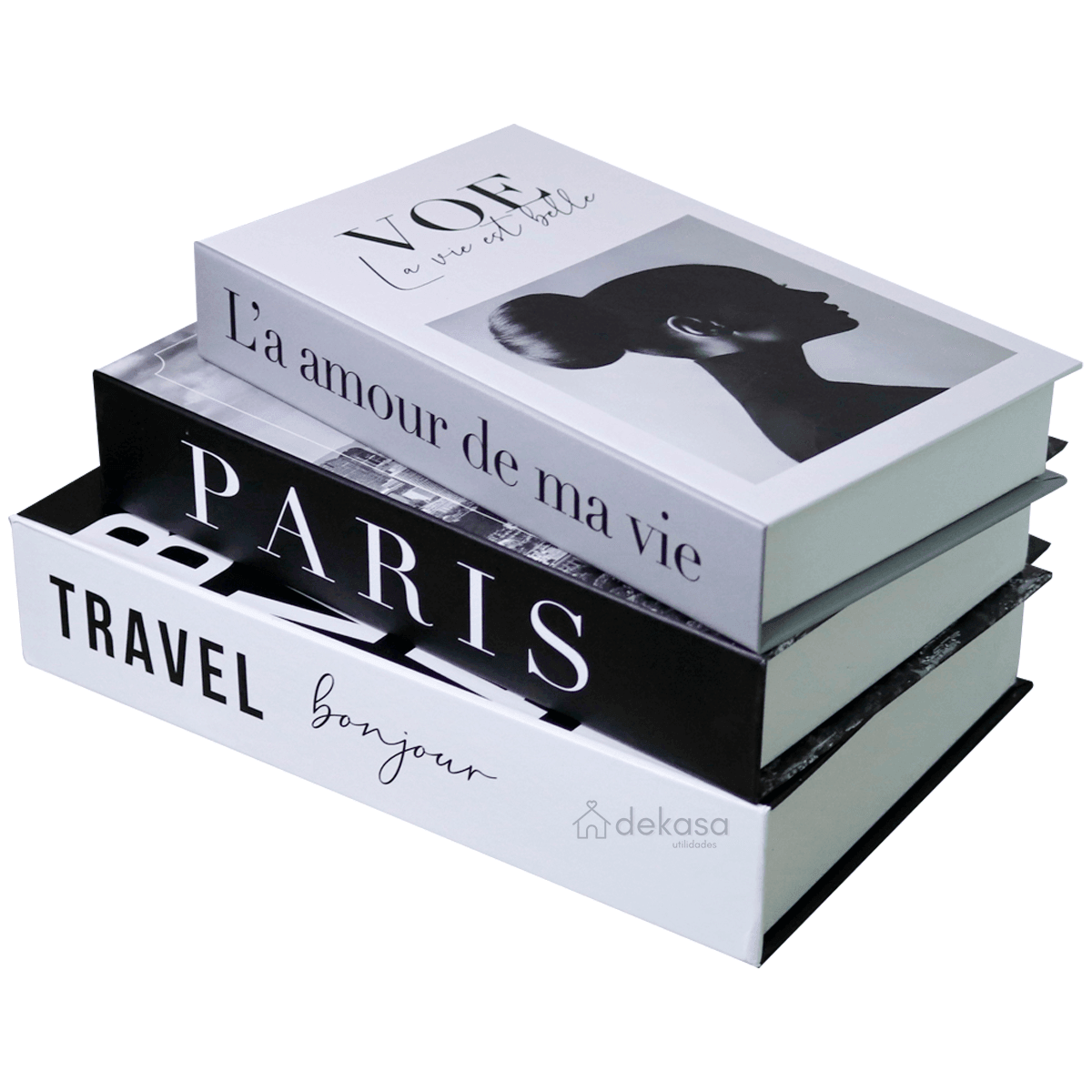 Livro Falso Decorativo Modelo Bem-Vindo New York - Dekasa Utilidades